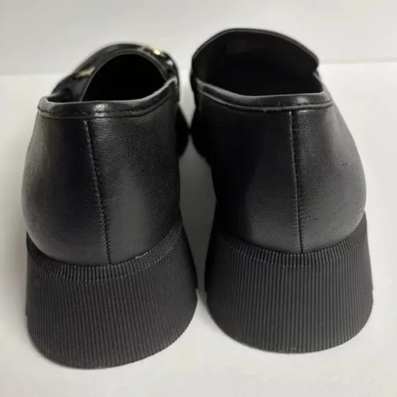 BCGeneration Women’s Raylin, Black Platform Loafers, Size 11 M - Picture 4 of 7